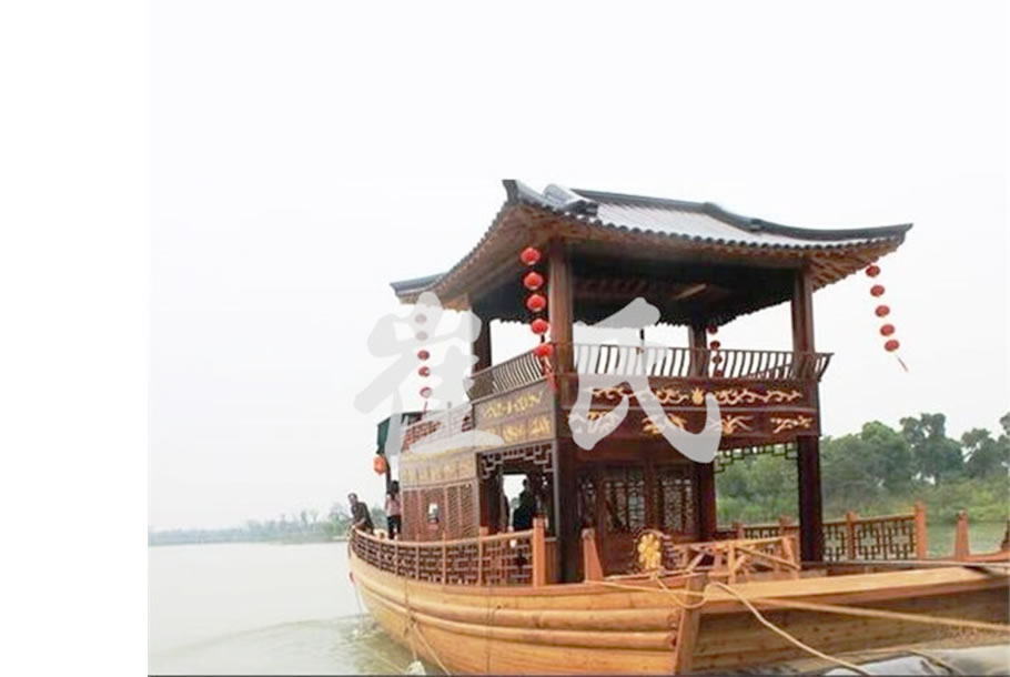 雙層畫(huà)舫船058